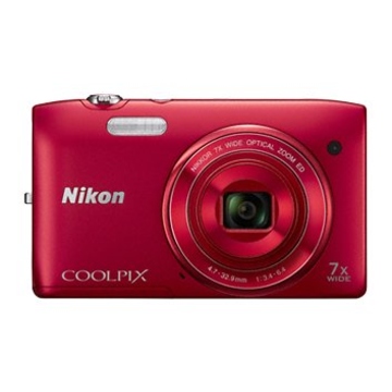  Nikon Coolpix S3400 Red