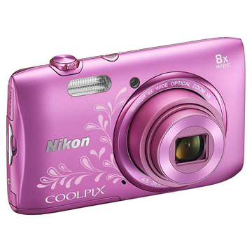  Nikon Coolpix S3600 Pink Lineart