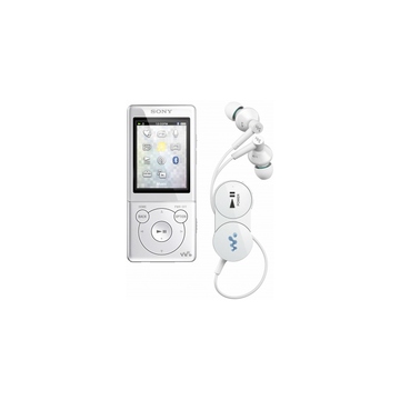 Sony NWZ-S774BT 8GB White (в комплекте наушники Bluetooth, функция Clear Audio)