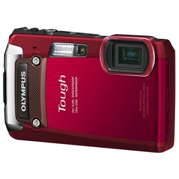 Цифровой фотоаппарат Olympus TG-820 Red (12.0Mp, 5xZoom, 3,0"", 46.8Mb int., SD/SDHC/SDXC, 3D фото, HD видео, LI-50B)