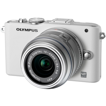 Цифровой фотоаппарат Olympus E-PL3 White Kit 14-42mm Silver
