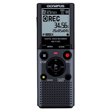 Olympus VN-711PC Grey (2Gb, 1.61"", USB, WMA/ MP3, до 823ч., 2AAA)