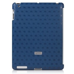 Футляр Bone Embossed Blue (для iPad2/3, поликарбонат)