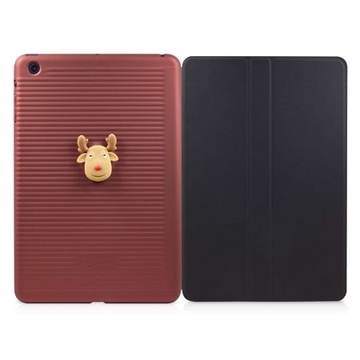 Чехол Bone Folio Mini Red (для iPad mini, силикон, в комплекте защитное покрытие для экрана)