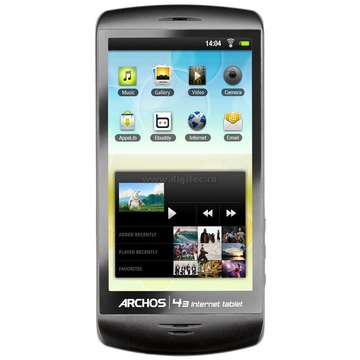 Archos 43IT 08GB Black (Wi-Fi, flash, Android 2.2 Froyo)