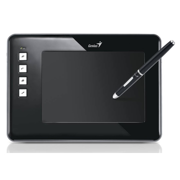 Планшет для рисования Genius EasyPen M406W Black (4"x6", беспроводное перо, не требующее батареек)