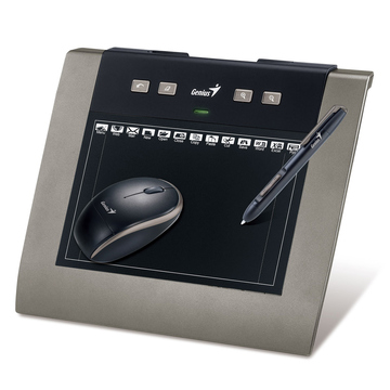 Планшет для рисования Genius MousePen M508XA Black (5"x8", беспроводное, с ПО Adobe Photoshop Elements 9 и Corel Painter Essentials 4)