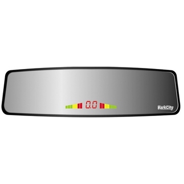 ParkCity Ontario 420/105 Black (LED дисплей в виде зеркала заднего вида, 4 датчика по 20мм, визуальное/звуковое оповещение)