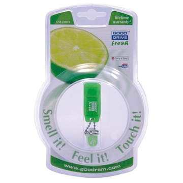 Оригинальная подарочная флешка Goodram 2GB Fresh Lime (аромат лайма)