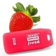 Оригинальная подарочная флешка Goodram 2GB Fresh Strawberry (аромат клубники)