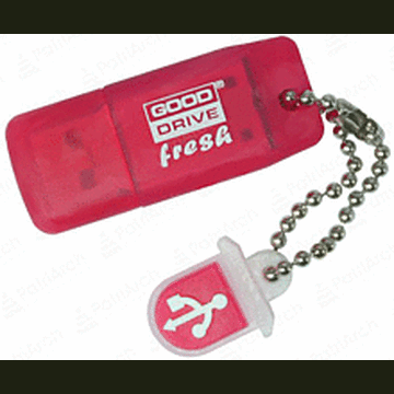 Оригинальная подарочная флешка Goodram 8GB Fresh Strawberry (аромат клубники)