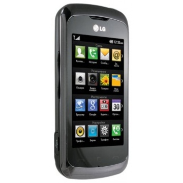 Сотовый телефон LG KM555 Black
