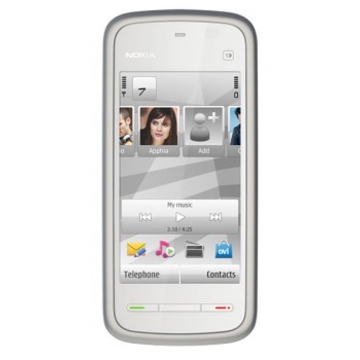 Nokia 5228 White Blue