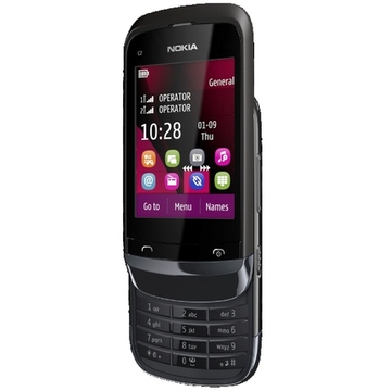 Nokia C2-03 Chrome Black