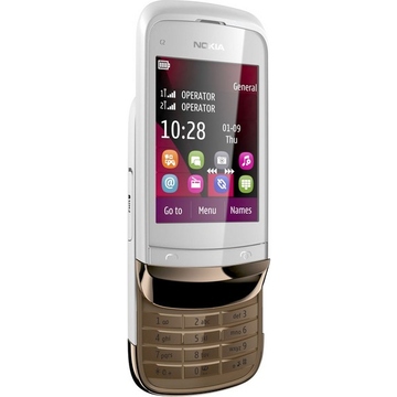 Nokia C2-03 Golden White