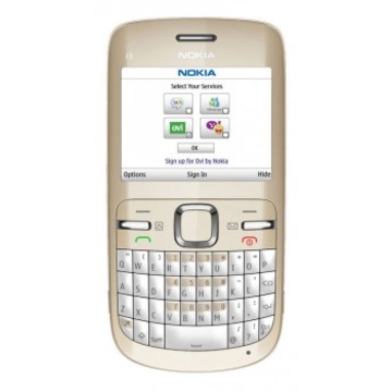 Сотовый телефон Nokia C3 Golden White