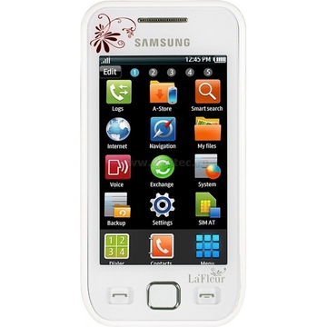 Смартфон Samsung S5250 Wave 525 Pearl White La Fleur