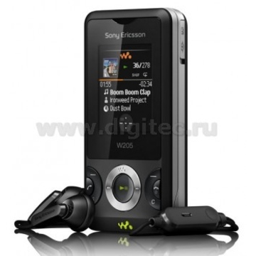 Сотовый телефон Sony Ericsson W205 Ambient Black