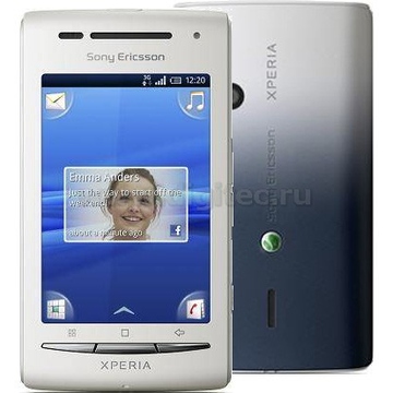 Сотовый телефон Sony Ericsson X8 Dark Blue White