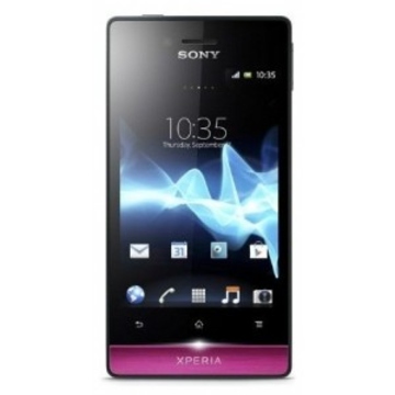 Sony ST23i Xperia Miro Black Pink