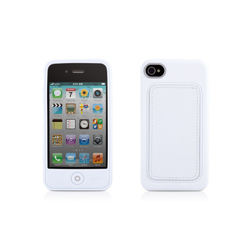 Футляр Bone Phone Leather White (для iPhone 4S, кожа, 62x118x13 мм)