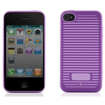 Футляр Bone Wave 4S Purple (для iPhone 4S, полиуретан)