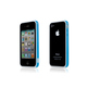 Бампер Bone Phone Ring Blue (для iPhone 4S, полипропилен, защита экрана)