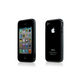 Бампер Bone Phone Ring Black (для iPhone 4S, полипропилен, защита экрана)