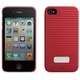 Футляр Bone Phone Ripple 4S Red (противоударный, поликарбонат)