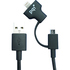 Кабель PQI i-Cable Du-Plug 15 Black 