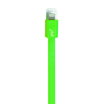 Кабель PQI i-Cable Flat 90 Green (USB-Lightning, 90см., плоский)