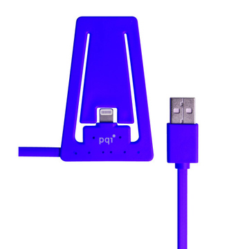 Докстанция PQI i-Cable Stand with Lightning Purple