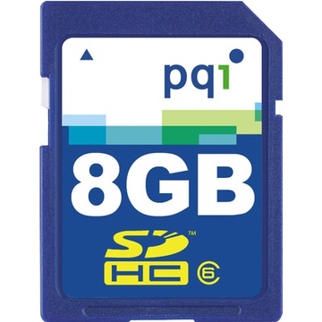  SDHC 08Гб PQI Класс 6