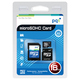  MicroSDHC 04Гб PQI Класс 6 (2 адаптера)