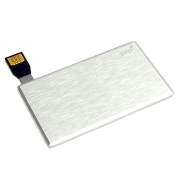Флешка под логотип PQI Business Card U510 8 GB (пластик, кредитная карта)