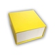 Коробка Present Paper DP1101 Yellow (картон, на магните, 65х60х40мм)