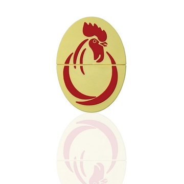 Индивидуальная флешка яйцо с изображением петуха 64 ГБ