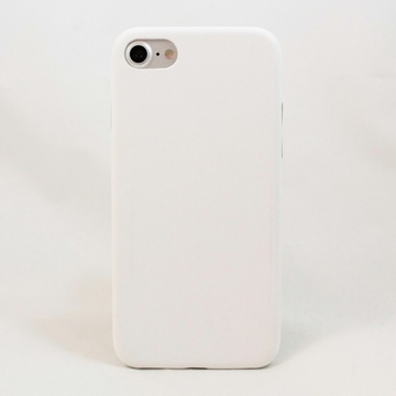Чехол под нанесение Present Leather White (для iPhone 7)