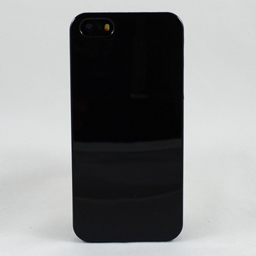 Чехол под нанесение Present Silicone Glossy Black (для iPhone 5/5S)
