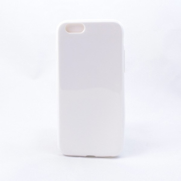Чехол под нанесение Present Silicone Glossy White (для iPhone 6 Plus)