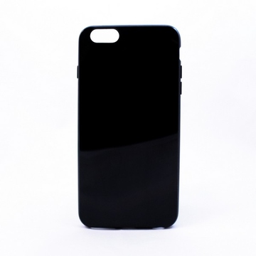 Чехол под нанесение Present Silicone Glossy Black (для iPhone 6/6S)