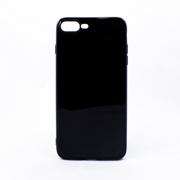 Чехол под нанесение Present Silicone Glossy Black (для iPhone 7 Plus)