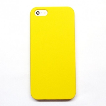 Чехол под нанесение Present Soft touch Yellow (для iPhone 5/5S)