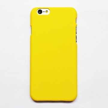 Чехол под нанесение Present Soft touch Yellow (для iPhone 6/6S)