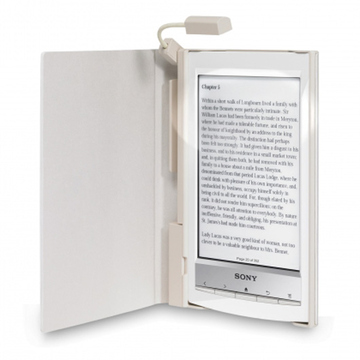 Чехол Sony PRS-ACL10 White (для эл. книги Sony PRS-T1, с подсветкой)
