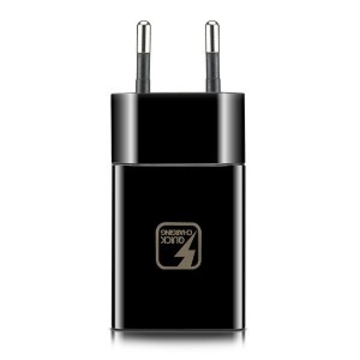 Зарядное устройство Alcatel QuickCharger QC10 Black (сетевое, 1,67A)