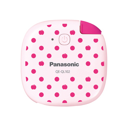 Портативный аккумулятор Panasonic QE-QL102 Pink (кабель microUSB, 1430 mAh)