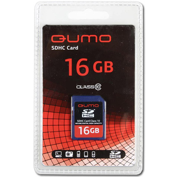  SDHC 16Гб QUMO Класс 10