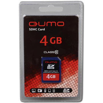  SDHC 04Гб QUMO Класс 10