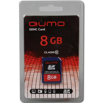  SDHC 08Гб QUMO Класс 10